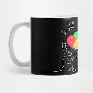 Rabbit hearts Mug